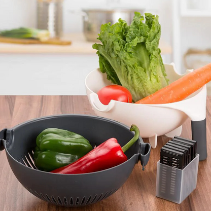 Canasta Multifuncional para Cortar Verduras