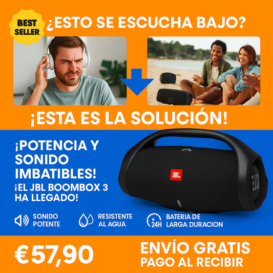 ¡POTENCIA Y SONIDO IMBATIBLES! ¡El JBL BOOMBOX 3 HA LLEGADO! 🔊🛒 (LIQUIDACION POR CIERRE)
